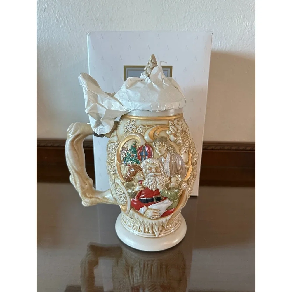 Vintage Avon Father Christmas‎ Stein Brand New w/ Box